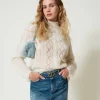 Mini-Jeansrock Mit Gürtel