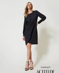 Minikleid Aus Recyceltem Crêpe De Chine