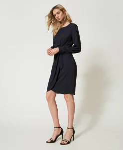 Minikleid Aus Recyceltem Crêpe De Chine