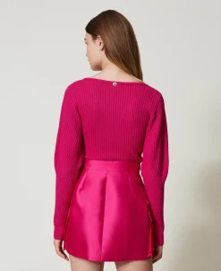 Minirock Aus Mikado-Twill