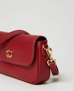 Mini-Schultertasche Mit Oval T