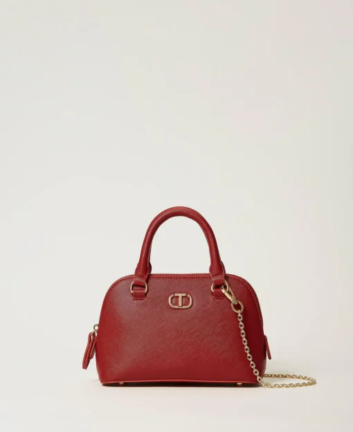 Mini-Umhängetasche Mit Oval T
