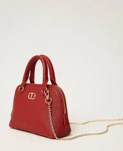 Mini-Umhängetasche Mit Oval T