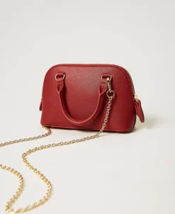 Mini-Umhängetasche Mit Oval T