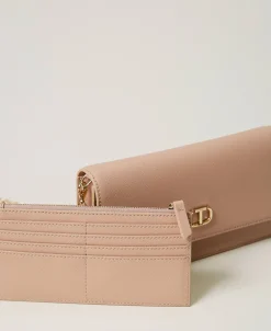 Mini-Umhängetasche Mit Oval T