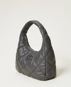 Mittelgroße Hobo-Stepptasche Mit Wattierung
