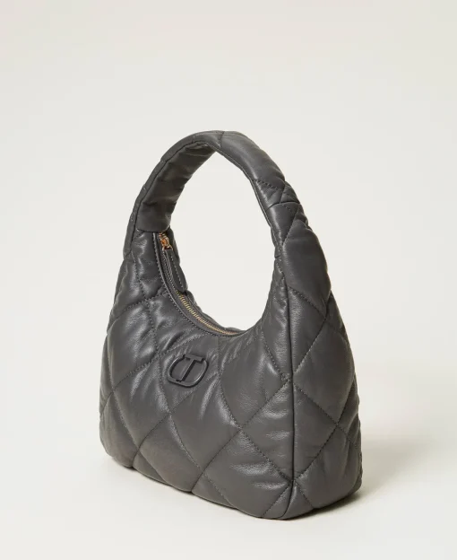 Mittelgroße Hobo-Stepptasche Mit Wattierung