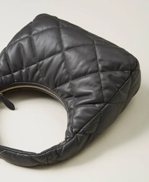 Mittelgroße Hobo-Stepptasche Mit Wattierung