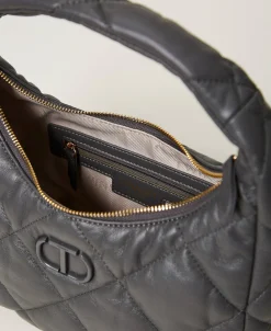 Mittelgroße Hobo-Stepptasche Mit Wattierung