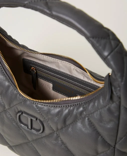 Mittelgroße Hobo-Stepptasche Mit Wattierung