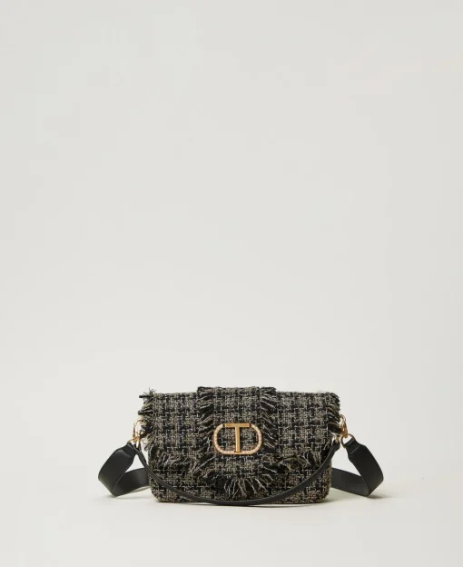 Mittelgroße Umhängetasche „Amie“ Aus Tweed