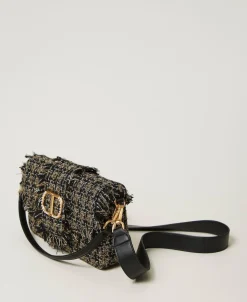 Mittelgroße Umhängetasche „Amie“ Aus Tweed