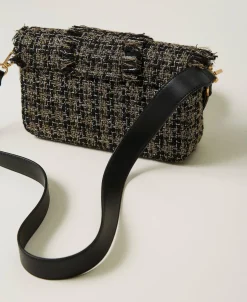Mittelgroße Umhängetasche „Amie“ Aus Tweed