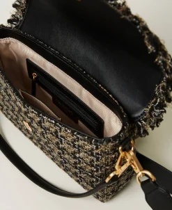 Mittelgroße Umhängetasche „Amie“ Aus Tweed