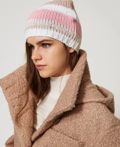 Mütze Aus Jacquard-Strick