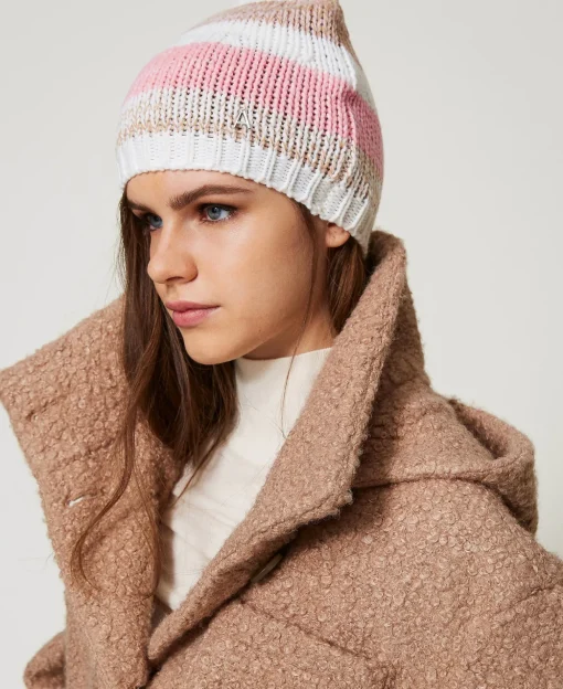 Mütze Aus Jacquard-Strick