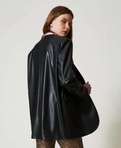 MYFO Blazer Aus Lederimitat