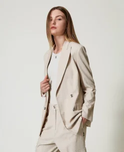 MYFO Blazer Mit Stickerei