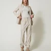 MYFO Cargohose Mit Stickerei