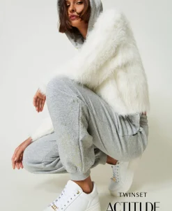 MYFO Joggers Mit Glitzerprint