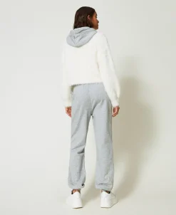 MYFO Joggers Mit Glitzerprint