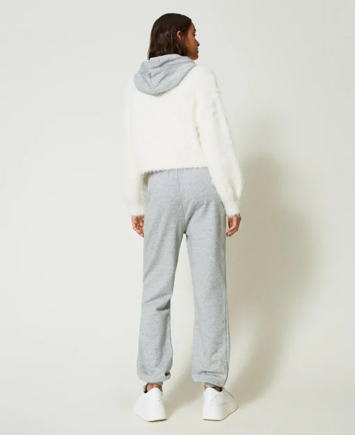 MYFO Joggers Mit Glitzerprint