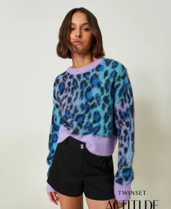 MYFO Kastenpullover Aus Jacquard-Strick