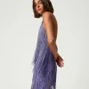 MYFO Minikleid Mit Fransen