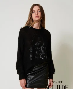 MYFO Pullover Aus Wolle Und Mohair