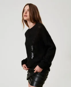 MYFO Pullover Aus Wolle Und Mohair