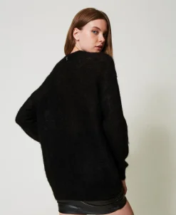 MYFO Pullover Aus Wolle Und Mohair