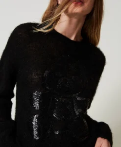 MYFO Pullover Aus Wolle Und Mohair