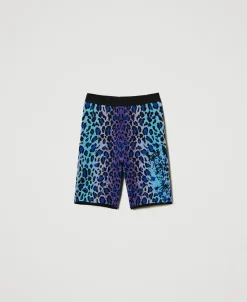 MYFO Radlershorts Aus Jacquard-Strick