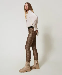 MYFO Schnürstiefelette Mit Zwei Riemen