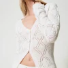 Nahtloser Cardigan Aus Treeblend-Garn
