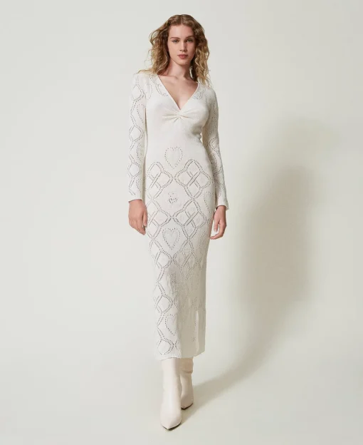 Nahtloses Maxikleid Aus Treeblend-Garn