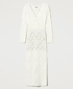 Nahtloses Maxikleid Aus Treeblend-Garn