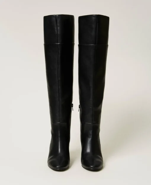 Overknee-Stiefel