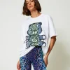 Oversized MYFO T-Shirt Mit Print Und Stickerei