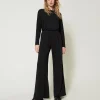 Palazzohose Aus Kreppjersey