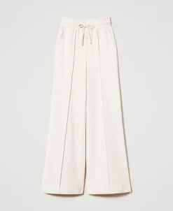 Palazzohose Aus Sweatstoff