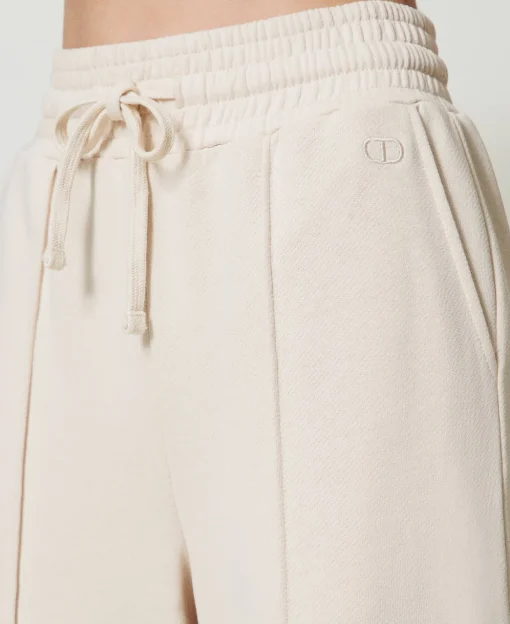 Palazzohose Aus Sweatstoff