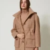 Parka Aus Krausem Tuch