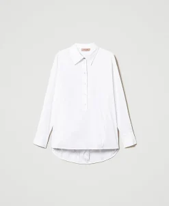 Polobluse Aus Popeline