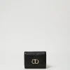 Portemonnaie Mit Steppung Und Oval T