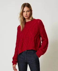 Pullover Aus Mohairmischung