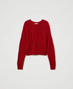 Pullover Aus Mohairmischung