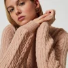 Pullover Aus Wollmischung Mit Zopfmuster