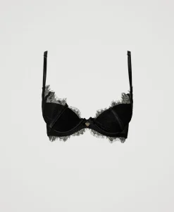 Push-up-BH Aus Spitze Und Satin