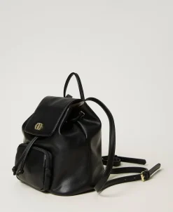 Rucksack Mit Tasche Und Oval T